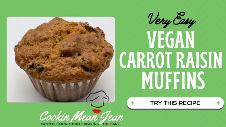 Vegan Carrot Raisin Muffins Thumbnail 1