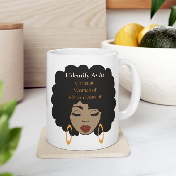 Christian Woman of African Descent Ceramic Mug, 11oz