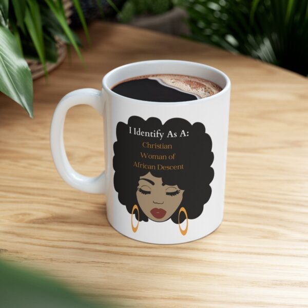 Christian Woman of African Descent Ceramic Mug, 11oz